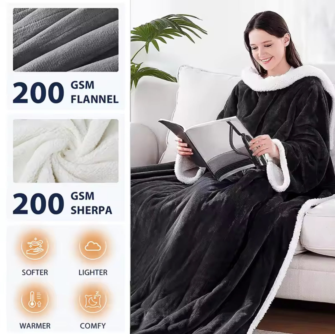 Electric Heated Robe
